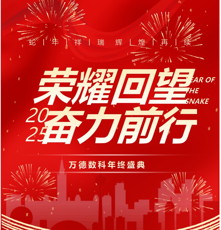 2024萬(wàn)德數(shù)科年終表彰暨2025迎新年會(huì)